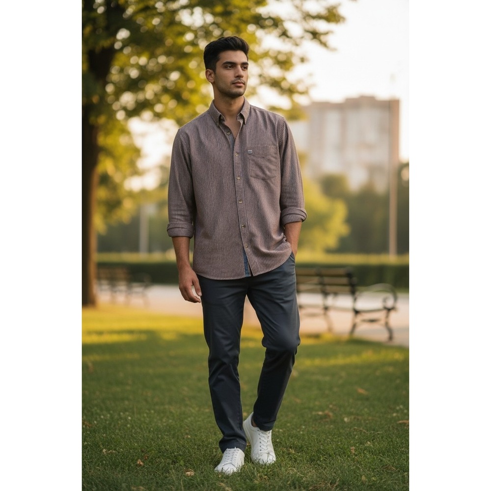 The North Face Shirt Mens Polyester Checked XL/TG Long Sleeves